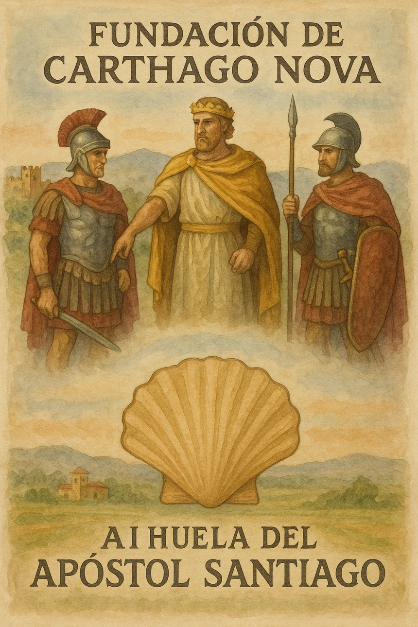 Fundación de Carthago Nova y la huella del Apóstol Santiago