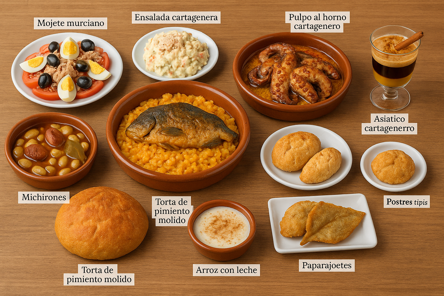 La gastronomía murciana