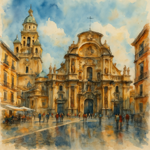 Camino de Santiago del Sureste, etapa 3 de Murcia a Molina de Segura junto al río Segura y sus huertas.