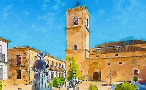 Camino de Santiago del Sureste, etapa 15 de El Toboso a La Villa de Don Fadrique por caminos rurales de La Mancha.