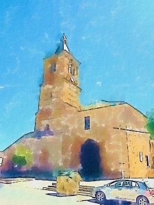 Camino de Santiago del Sureste, etapa 16 de La Villa de Don Fadrique a Tembleque entre viñedos y llanuras manchegas.