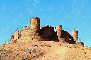 Camino de Santiago del Sureste, etapa 18 de Almonacid de Toledo a Toledo entre olivares y colinas toledanas.