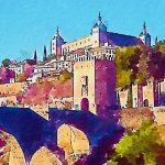 Camino de Santiago del Sureste, etapa 19 de Toledo a Novés atravesando la campiña toledana y pueblos históricos.