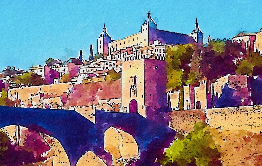Camino de Santiago del Sureste, etapa 19 de Toledo a Novés atravesando la campiña toledana y pueblos históricos.