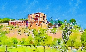 Camino de Santiago del Sureste, etapa 32 de Benavente a Alija del Infantado siguiendo el curso del río Órbigo.