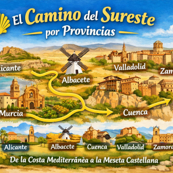 El camino del sureste por provincias